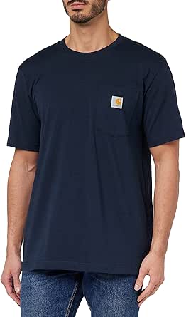 Carhartt Men's Relaxed Fit Heavyweight Short-Sleeve Pocket T-Shirt