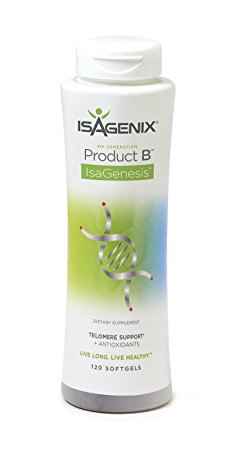 Isagenix Product B Antioxidants plus Telomere Support 120 capsules (Isagenesis)
