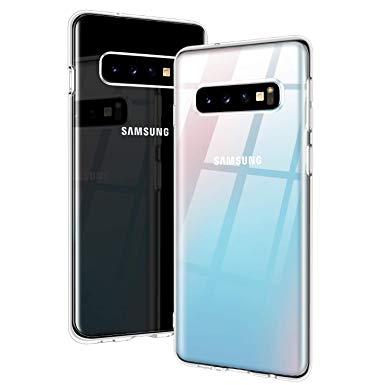 RANVOO Samsung Galaxy S10 Case, Galaxy S10 Clear Bumper Case with Light but Durable Flexible Slim Thin TPU Protection for Samsung Galaxy S10 6.1 Inch