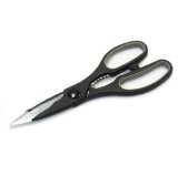 Kitchen Shears Stainless Steel Black 9-inch