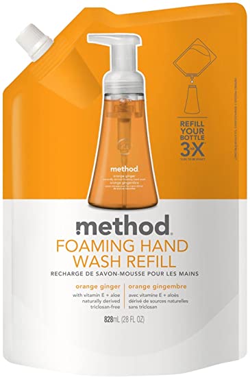 Method Foaming Hand Wash Refill - Orange Ginger - 28 oz