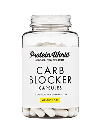 Protein World Carb Blocker Weight Loss Natural Food Extract Capsules 90
