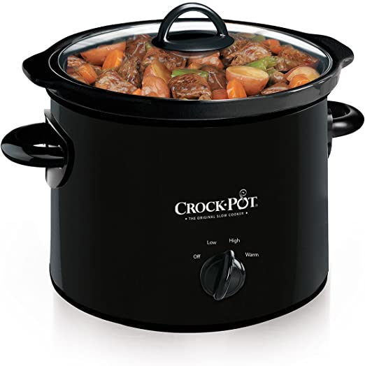 Crock-Pot Manual Slow Cooker, 3 Quart (SCR300-B )