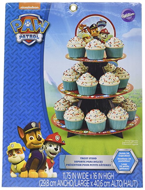 Paw Patrol Cupcake Treat Stand Holds 24 Cupcakes!