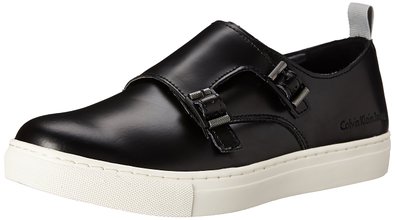 CK Jeans Mens Cabot Leather Fashion Sneaker