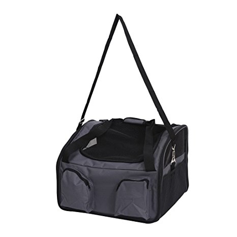 Pawhut Soft Sided Pet Travel Carrier