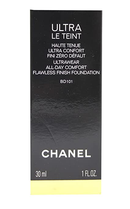 Chanel Ultra Le Teint Ultrawear All-Day Flawless Finish Foundation BD101 1 Ounce