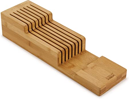 Joseph Joseph DrawerStore Knife Organizer, One Size, Bamboo