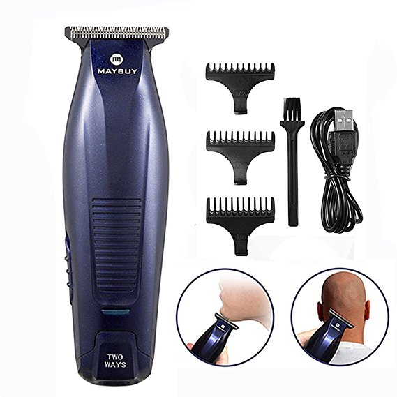MAYBUY Hair Trimmer Beard Trimmer Cordless Rechargeable Hair Clippers Electric Haircutting Kit for Men Kids and Babies