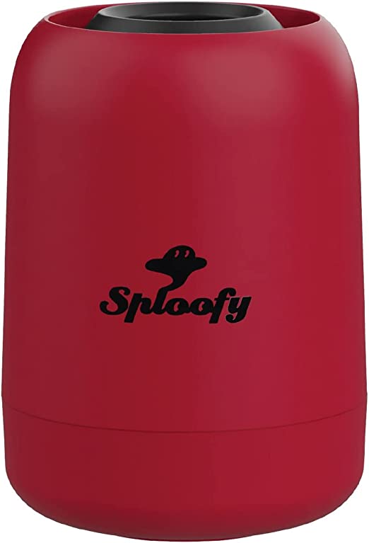 Sploofy PRO - Personal Smoke Air filter - With Replaceable Cartridge - Trap Smoke and Odor - up to 500 uses (Red Pro II)