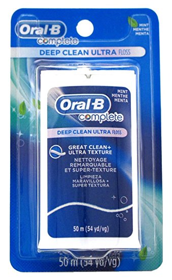 Oral-B 54 Yards Floss Deep Clean Ultra (6 Pieces) Mint