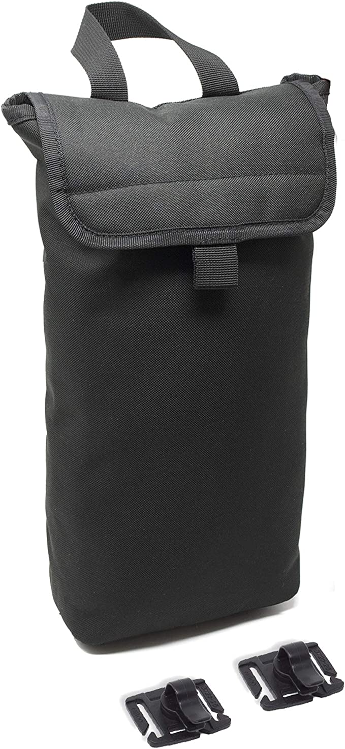 Diaz Sport Insulated Cooler Bag & Free Clips to Hold Drinking Tube | Fits 2L & 3L Hydration Water Bladders | Keeps Water Cold for Many Hours | Lightweight & Water Resistant | Bladder is NOT Included