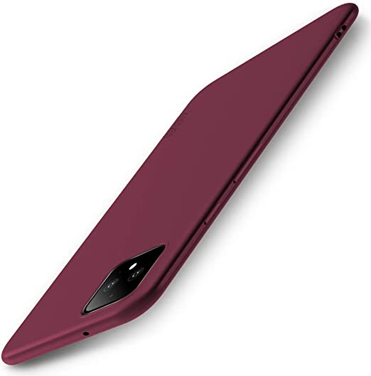 X-level Google Pixel 4XL Case, Soft TPU Matte Finish Mobile Phone Case Ultra Thin Slim Fit Protective Cell Phone Back Cover for Google Pixel 4XL-Wine Red