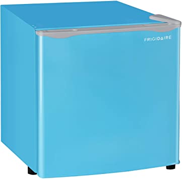 Frigidaire EFR115-BLUE 1.6 Cu Ft Compact Fridge for Office, Dorm Room, Mancave or RV, Blue