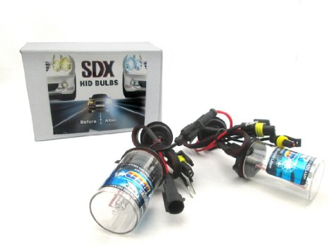 HID Xenon DC Headlight Replacement Bulbs by SDX 9006 8000K