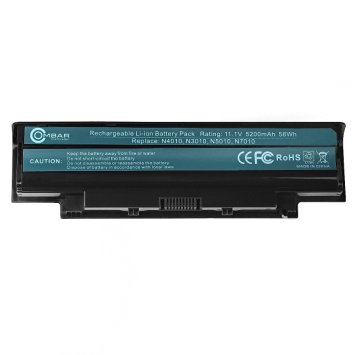 OMBAR Dell Laptop Inspiron Replacement Battery 14R (N4010) , 15R (N5010) , 17R (N7010) Vostro 3550 Samsung Grade A 6 Cells, 5200mAh