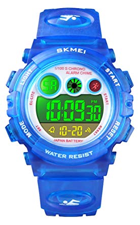 Tonniert Watch Kids Digital Sport Watch, Boys Girls Waterproof Sports Outdoor Watches Children Casual Electronic Analog Quartz Wrist Watches with Alarm Stopwatch