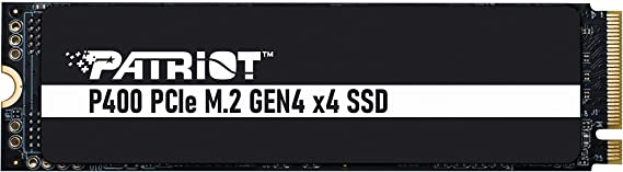 Patriot P400 512GB Internal SSD - NVMe PCIe M.2 Gen4 x 4 - Low-Power Consumption Solid State Drive - P400P512GM28H