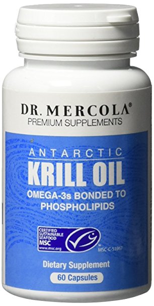 DR MERCOLA Krill Oil Capsules, 60 Count