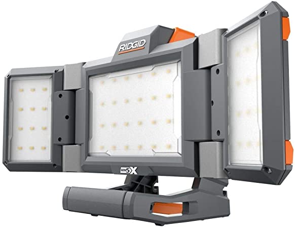 Ridgid 18 Volt Hybrid Gen5X Cordless Folding Panel Light Bare Tool (Bulk Packaged)