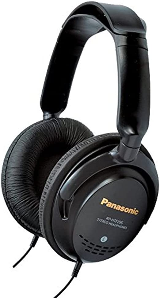 Panasonic- Rp-htf295e-k Mid-Range HiFi Headphones - Black