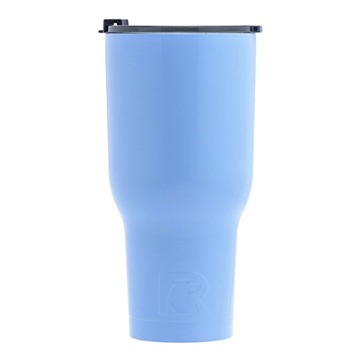 RTIC Double Wall Vacuum Insulated Tumbler, 40 oz, Carolina Blue