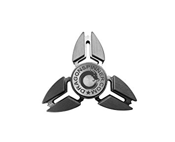 NEW 2017 ORIGINAL DRAGON SPINNER Trio Stainless Steel Hand Fidget Spinner Toy EDC Luxury Helps You Focus And Reduce Stress