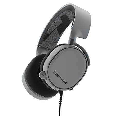 SteelSeries Arctis 3 All-Platform Gaming Headset for PC, PlayStation 4, Xbox One, Nintendo Switch, VR, Android and iOS - Slate Grey