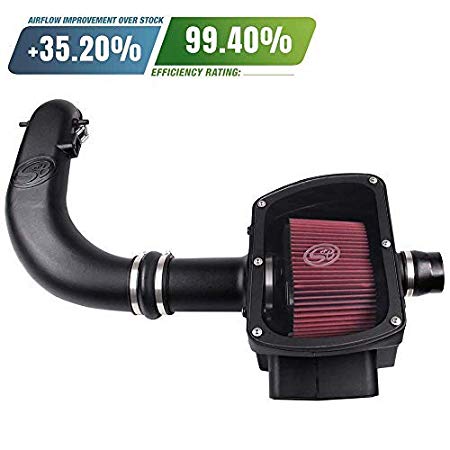 S&B Filters 75-5016 Cold Air Intake for 2005-2008 Ford F150 V8 5.4L (Oiled Cleanable, 8ply Cotton Filter)