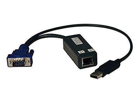 TRIPP LITE KVM Switch USB Server Interface Unit HD15 USB RJ45, 8 Pack (B078-101-USB-8)