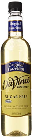 Da Vinci Sugar Free Original Hazelnut Syrup 25.4 oz