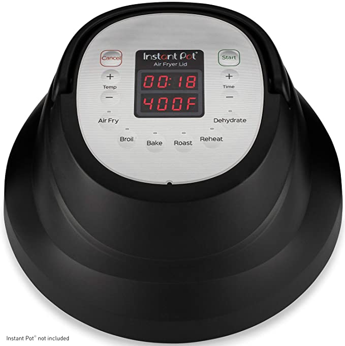 Instant Pot Air Fryer Lid with Roast, Bake, Broil, Reheat & Dehydrate