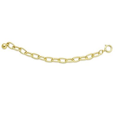 14/10 Yellow Gold-filled Necklace Chain Extender Clasp