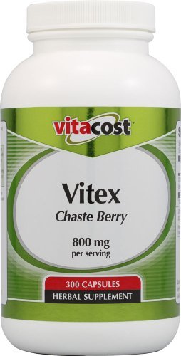 Vitacost Vitex Agnus-Castus Chaste Berry -- 800 mg per serving - 300 Capsules by Vitacost Brand