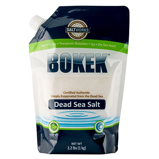Bokek Unscented Bokek Dead Sea Salt, Fine, 2.2 Pound