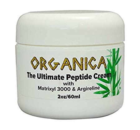 THE Ultimate Peptide Cream,hydrating, Repair, Wrinkle Cream,post Peel, 10% Argireline,matrixyl 3000,coenzyme Q10, 2 Oz