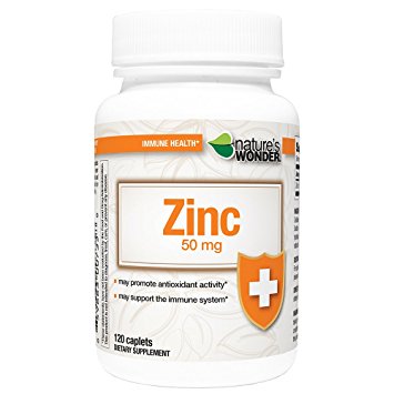 Zinc 50mg Tablets 120ct