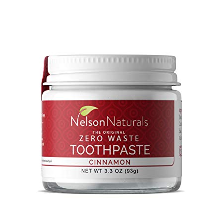 Nelson Naturals Cinnamon Fluoride Free Toothpaste 2 oz