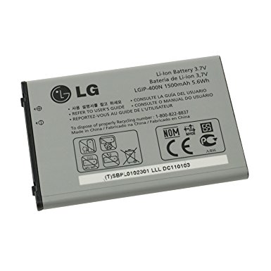 Battery LG LGIP-400N original GM750, GT540, GW620, GW800, GW820, GW880 P500 Optimis One Li-Ion 1500mAh