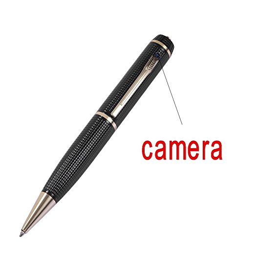 UYIKOO True HD1920*1080P Camera Pen FREE 16GB Memory Card and Premium Executive Pen Case Protects,Audio Video Recorder Surveillance Camera Device