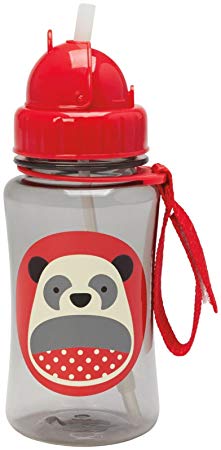 Skip Hop Straw Cup, Toddler Transition Sippy Cup, Panda