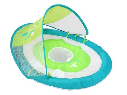 SwimWays Baby Spring Float Sun Canopy (Green)