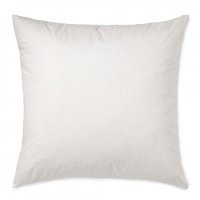 One - 20 x 20" Pillow Insert - 100 GSM Poly Shell-Poly Slick HQ Fiber - Exclusively by Blowout Bedding RN# 142035