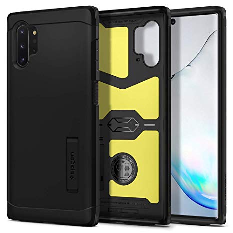 Spigen Tough Armor Works with Samsung Galaxy Note 10 Plus Case - Black