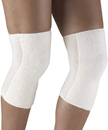 OTC Knee Warmer Angora Arthritis Relief, White, X-Large