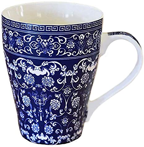 Blue And White Porcelain Coffee Mug Tea Cup - China Mug Gift
