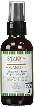 Shea Terra Organics Certified Organic Tamanu Face & Body Oil(2oz) by Shea Terra Organics