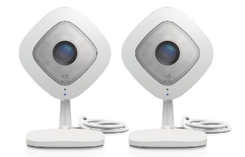 Arlo Q - 1080p HD Security Camera with Audio & 7 Days of FREE Cloud Recordings--2 Pack (VMC3240) by NETGEAR