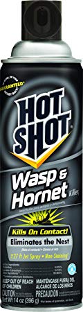 Hot Shot Wasp & Hornet Killer (Aerosol), 14-oz, 2-PK