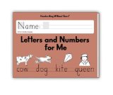 Handwriting Without Tears Letters and Numbers Kindergarten
